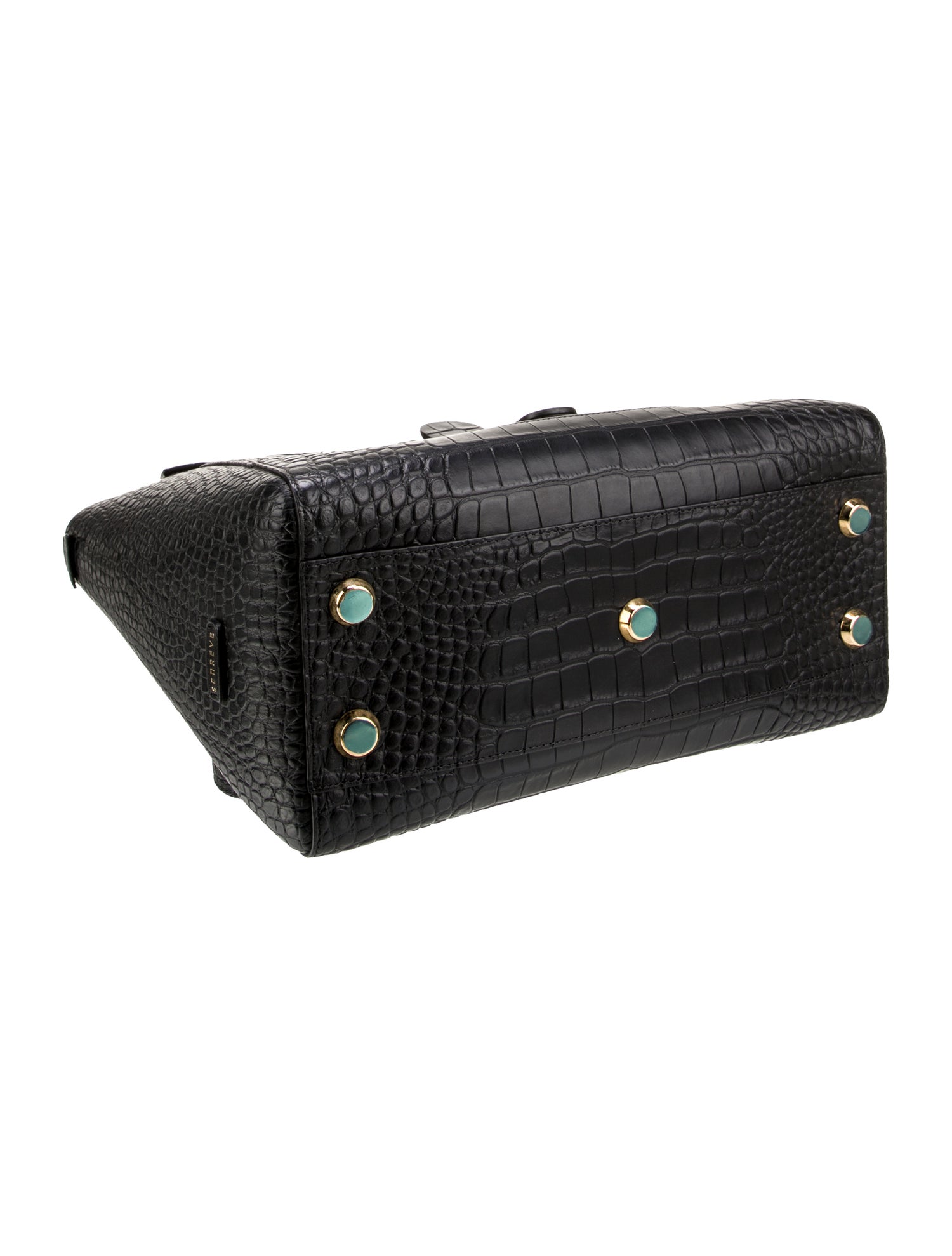 Senreve Embossed Leather Backpack